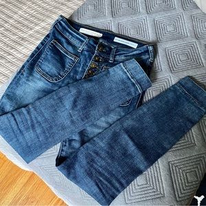 Pilcro Anthro high rise denim legging